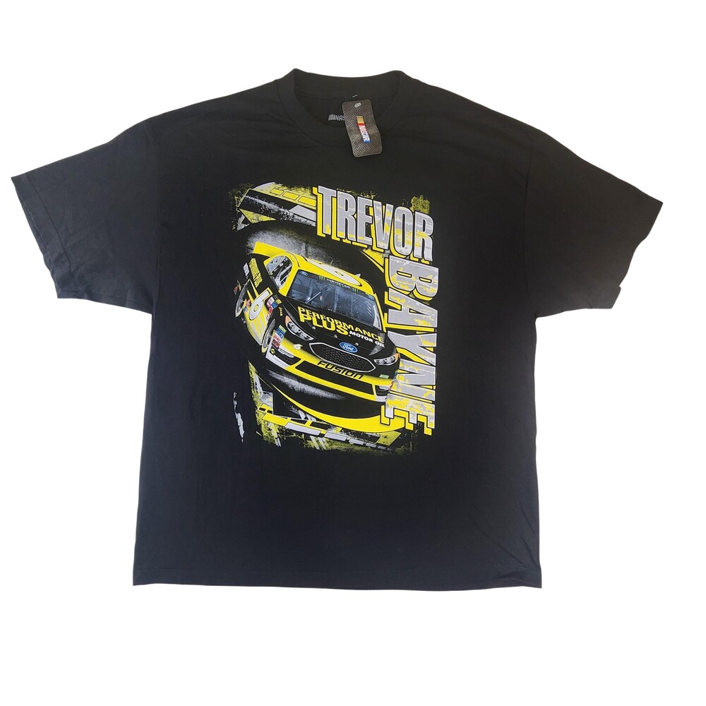 Trevor Bayne Shirt Mens XL Black NASCAR Auto Racing Roush Fenway Racing 6
